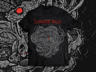 Leander Kills – Túlélő – póló (fekete)