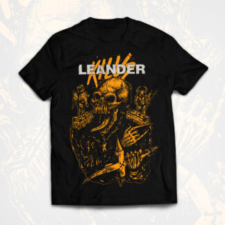 Leander Kills – Jó és rossz póló (fekete) (Utolsó darabok)